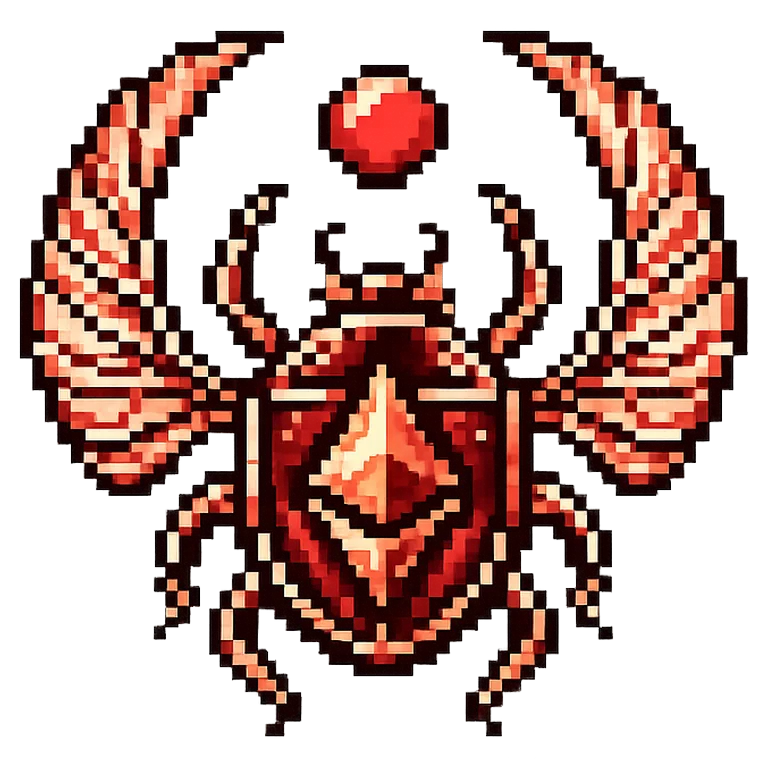 Ascended scarab variant 7 — your evolution